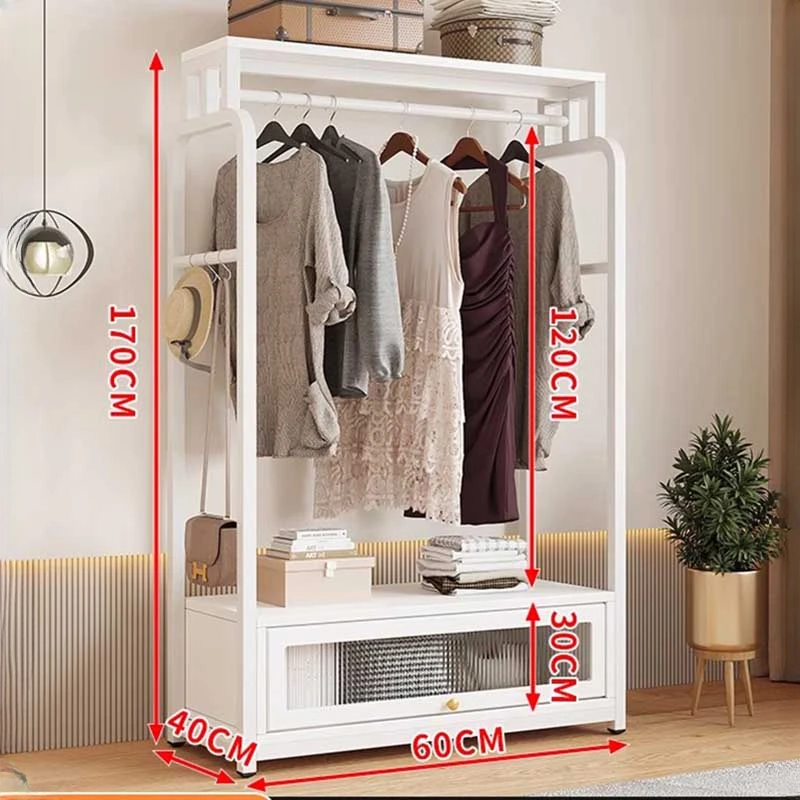 Portable Lightweight Clothes Hanger Indoor Movable Organizer Storage Clothes Hanger Drying Racks Skirt Kledinghangers Furniture