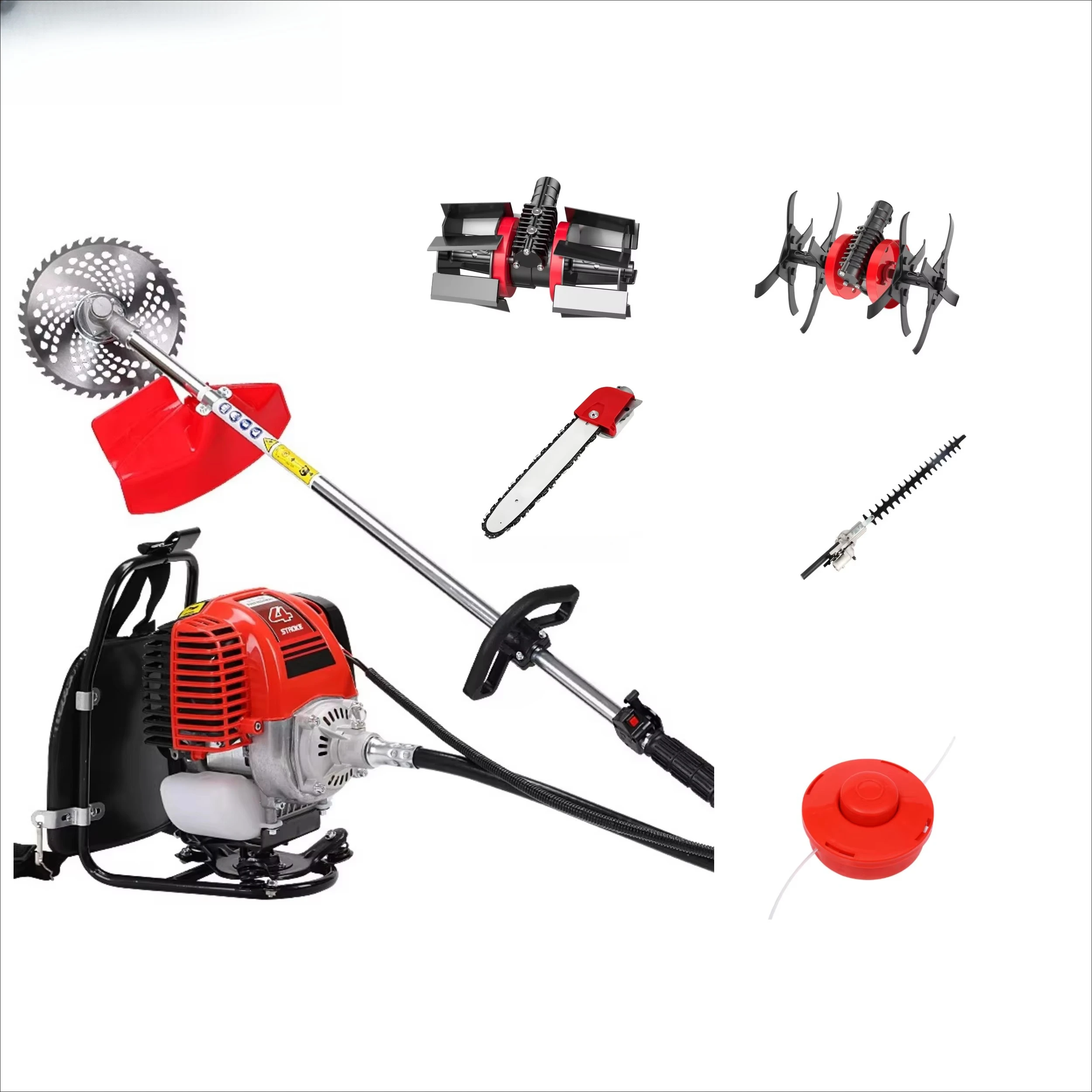 

Professional Gas-Powered Brush Cutter Desbrozadora With Anti-Vibration System