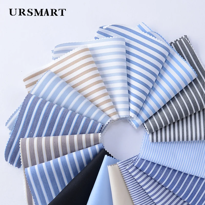 

High quality striped tailored Windsor collar shirt men's British fashion 100% custom French cuff long sleeved shirt for men