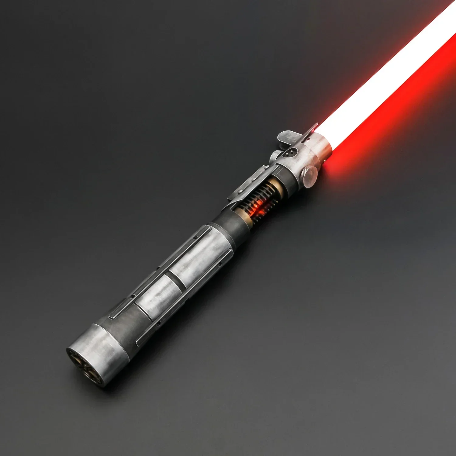 TXQSABER Weathered Lightsaber โลหะ Hilt Heavy Dueling Profie 2.2 ดาบ SNV4 Neo Pixel เลเซอร์คอสเพลย์