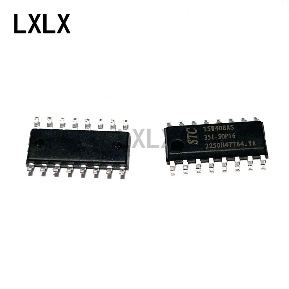 5pcs Original STC15W408AS-35I-SKDIP28 STC15W408AS Enhanced 1T 8051 MCU Microcontroller MCU DIP16 SOP16