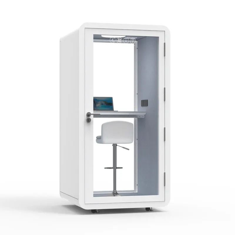 

Silent Privacy Movable Portable Office Pod Phone Soundproof Booth