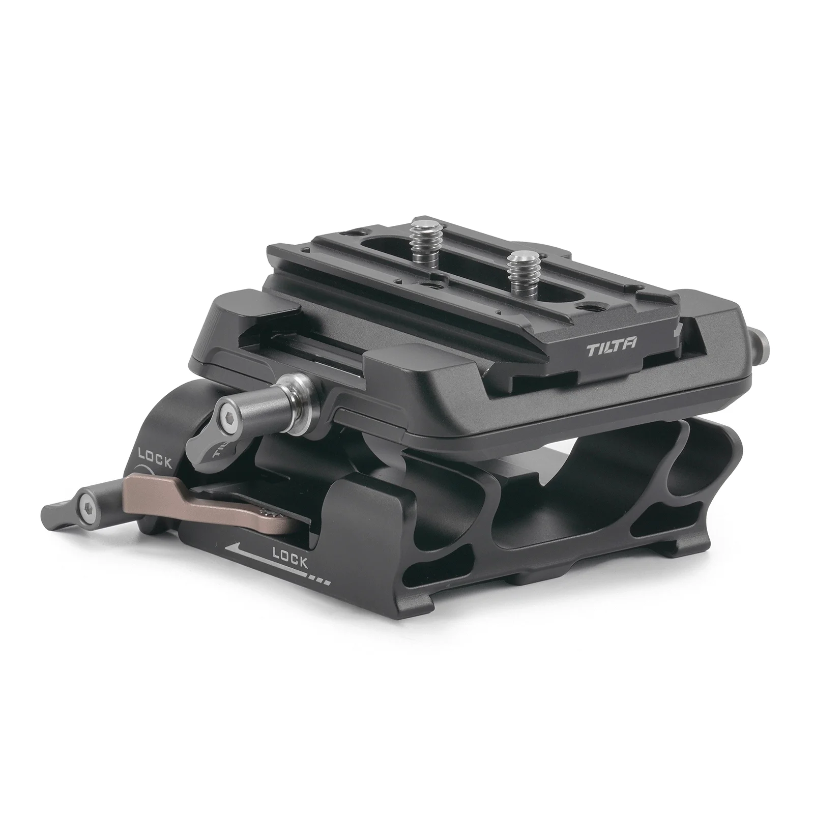 TILTA 15 mm LWS Arca Manfrotto dubbele basisplaatkit 2in1 snap-in ontwerp ARCA en Manfrotto snelsluitplaten TA-DBPK-B
