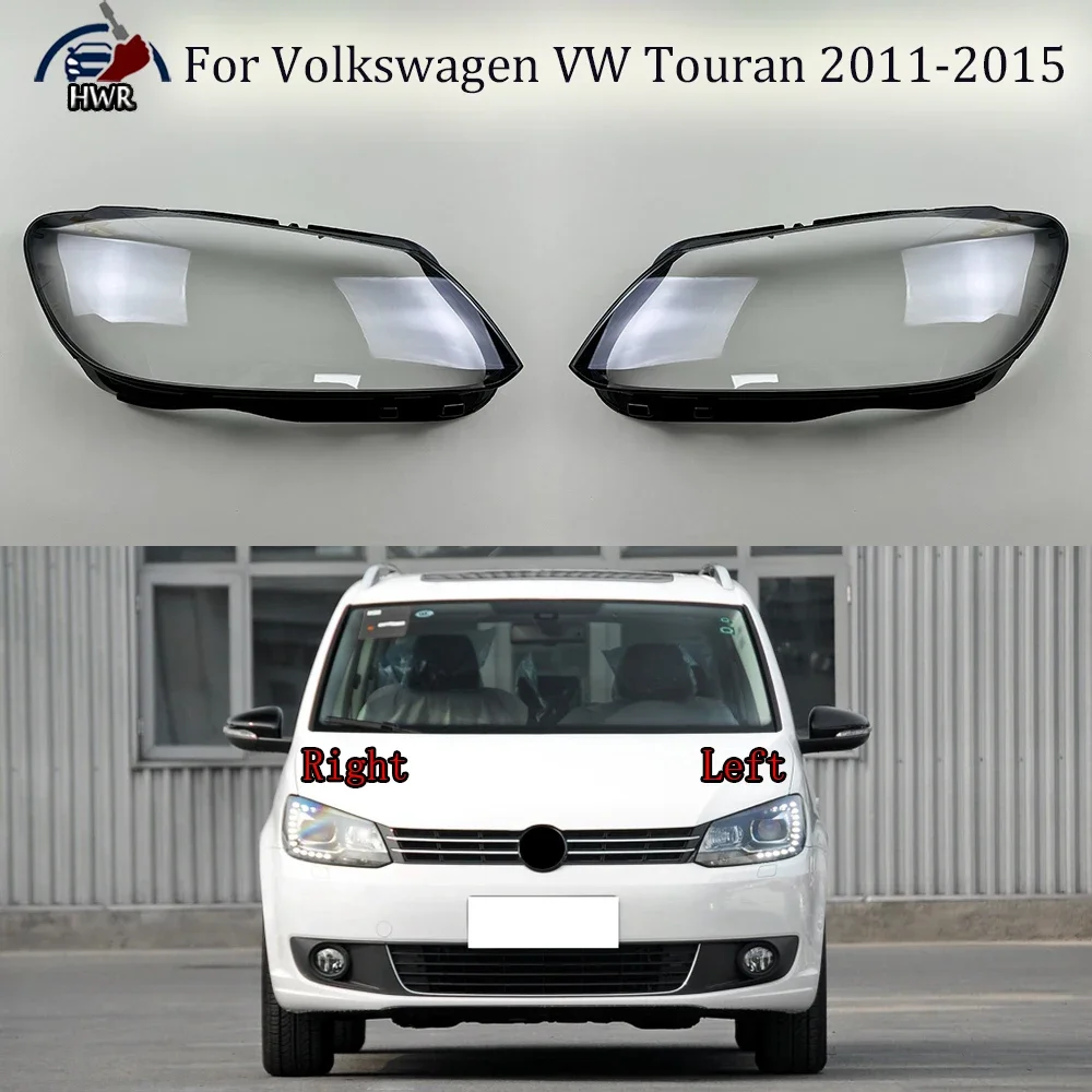 

Car Accessories Headlight Cover Headlamp Shell Transparent Lampshade Case Lens Plexiglass For Volkswagen VW Touran 2011-2015