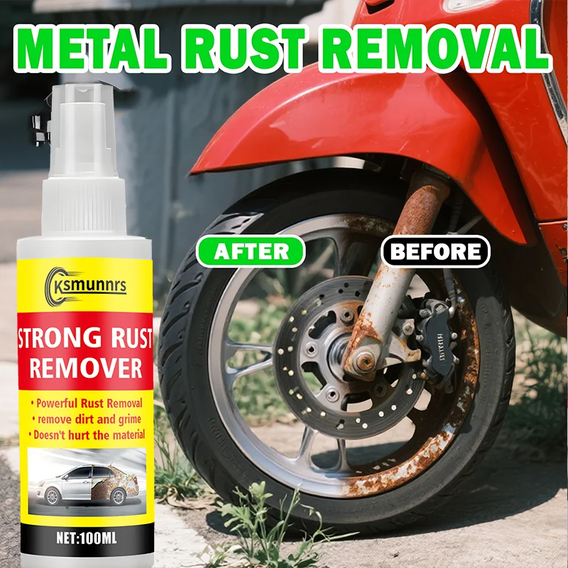 

Чистка мотоциклов Сверхмощный спрей для удаления ржавчины и профилактики автомобильных дисков, деталей велосипеда, инструментов, кухни и ванной комнаты