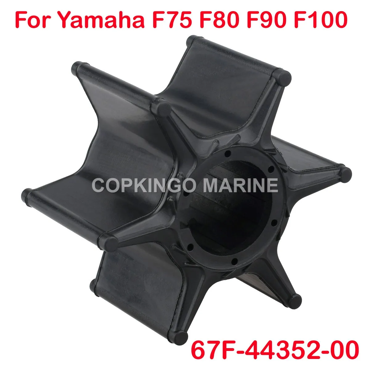 Boat Water Pump Impeller for YAMAHA outboard (80-100)hp 4-stroke 67F-44352-01 18-3042 500364 9-45612