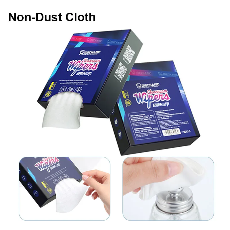 MECHANIC Non-Dust Cloth Dust Clean Tool Water Absorption For LCD PCB Precision Instrument Repair Screen Cleaning