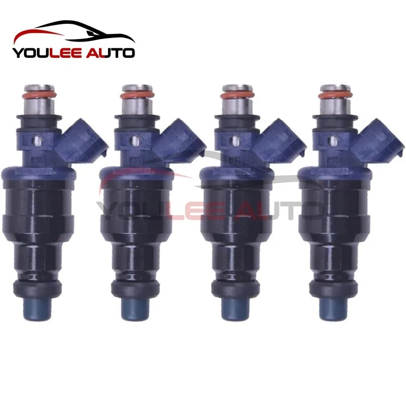 4Pcs 23250-02030 Fuel Injector Oil Nozzle Compatible With Toyota Carina E AT190 4AFE AT191 7AFE 1992-1997 0280150439 23209-02030