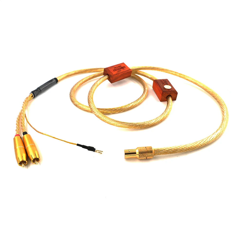 Nordost ODIN GOLD TONEARM CABLE PHONO RCA Male Cable Viny HIFI