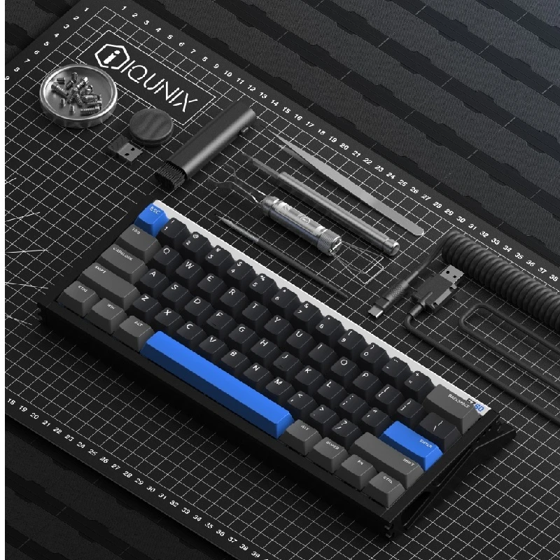 Iqunix Ez60 Ez63 Flagship Esports Magnetic Axis Keyboard Aluminum Alloy Cnc Magnetic Jade Axis Cs2 Pubg Valorant Aluminum