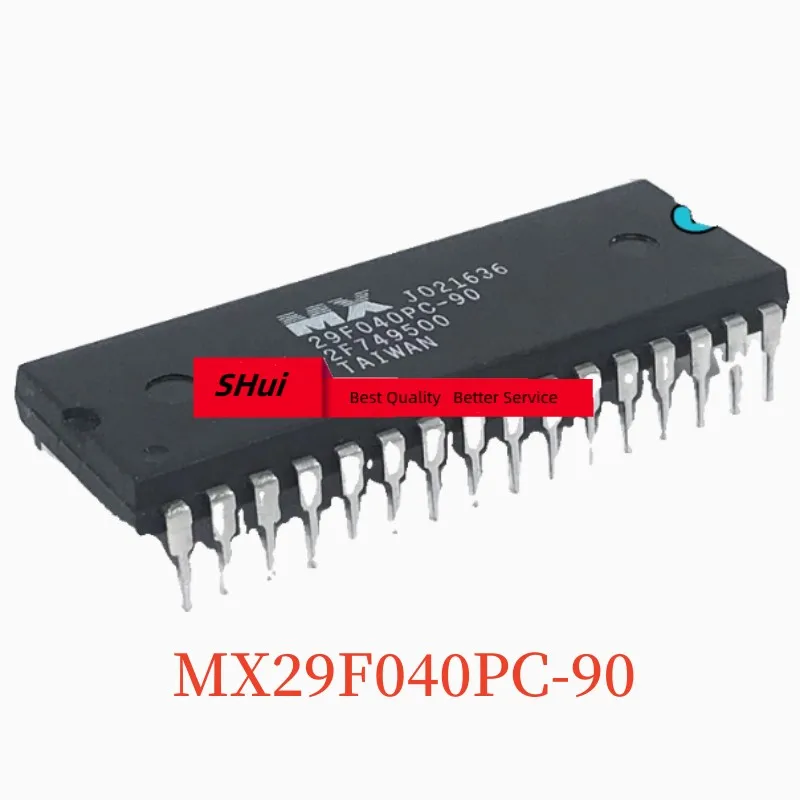 10pcs MX29F040PC-90 29F040PC-90 DIP-32 Memory Chip IC 512K X8 Flash Microprocessor New Original