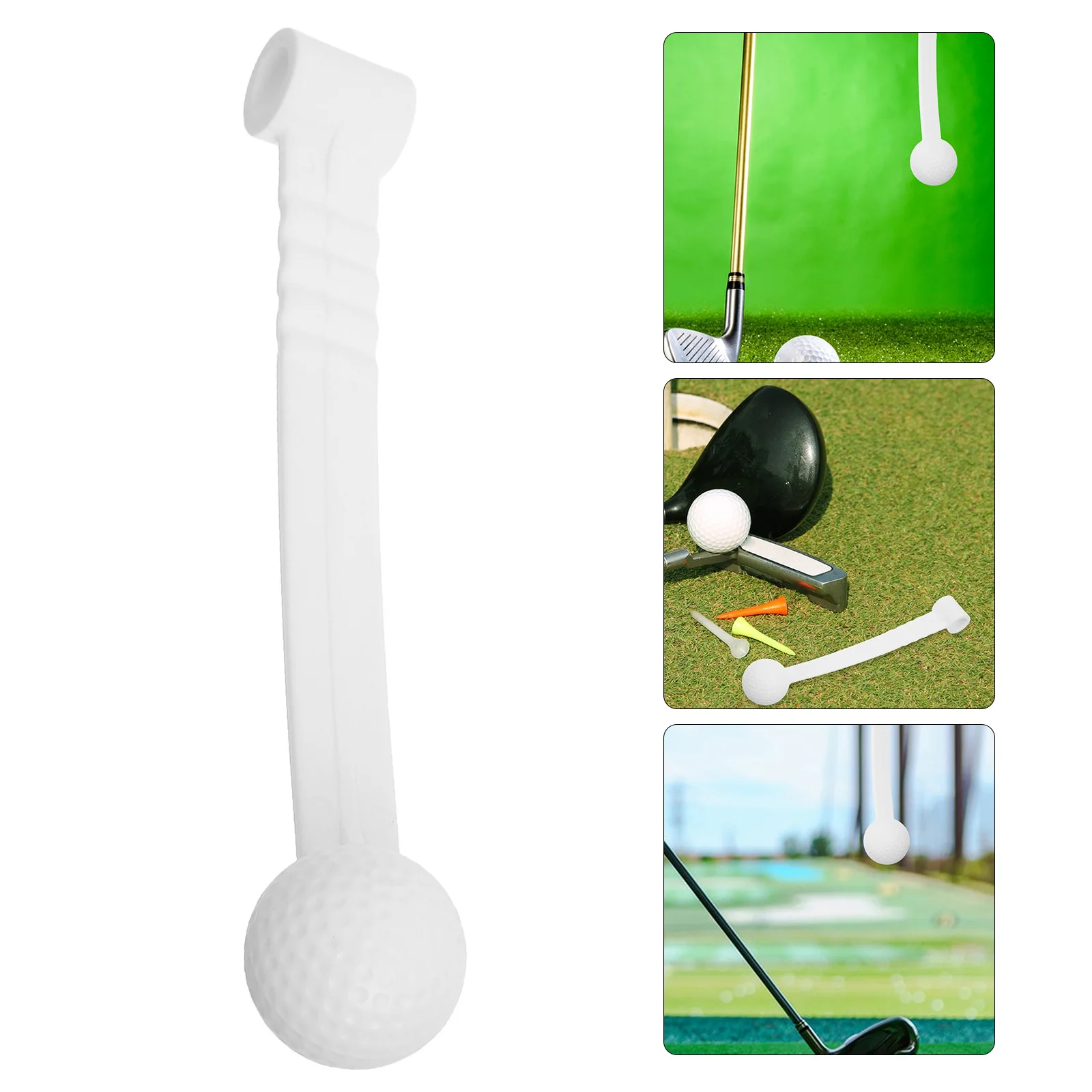 

1pc Golf Swing Training Tool Portable Compact Pe Practice Rod For Swing Accuracy Improvement Warm Up Exercise Accessory