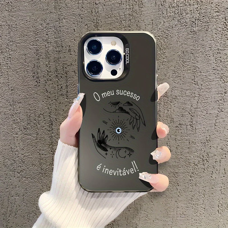 Чехол для iPhone от 17 до 11 Pro Max Plus с дизайном Mystery Turkish Eye