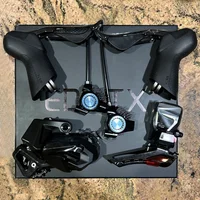 Grupo de bicicleta de carretera electrónica inalámbrica WHEELTOP EDS TX, 7-14 velocidades, desviador delantero y trasero, carbono, compatible con llanta/freno de disco