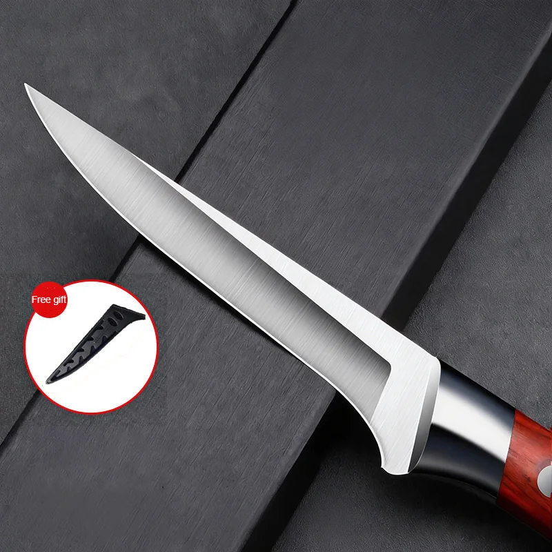 1/2/3-piece stainless steel boning knife set, a special cooking accessory knife for butchers slaughtering sheep in the kitchen