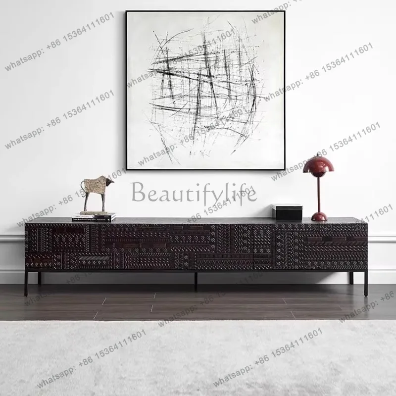 

Storage Heavy Universal Tv Stand Black Extended Designer Nordic Modern Tv Stands Minimalist Wooden Mueble Televisor Furniture