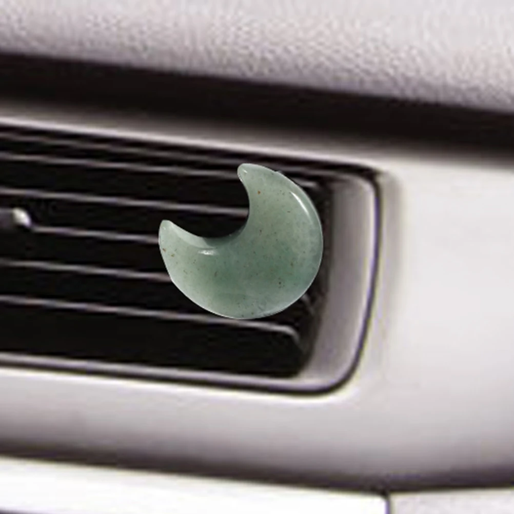 

Moon Perfume Clip Air Conditioning Vent Ornament Car Aroma Clips Outlet Diffuser Freshener Cute Fragrance Auto