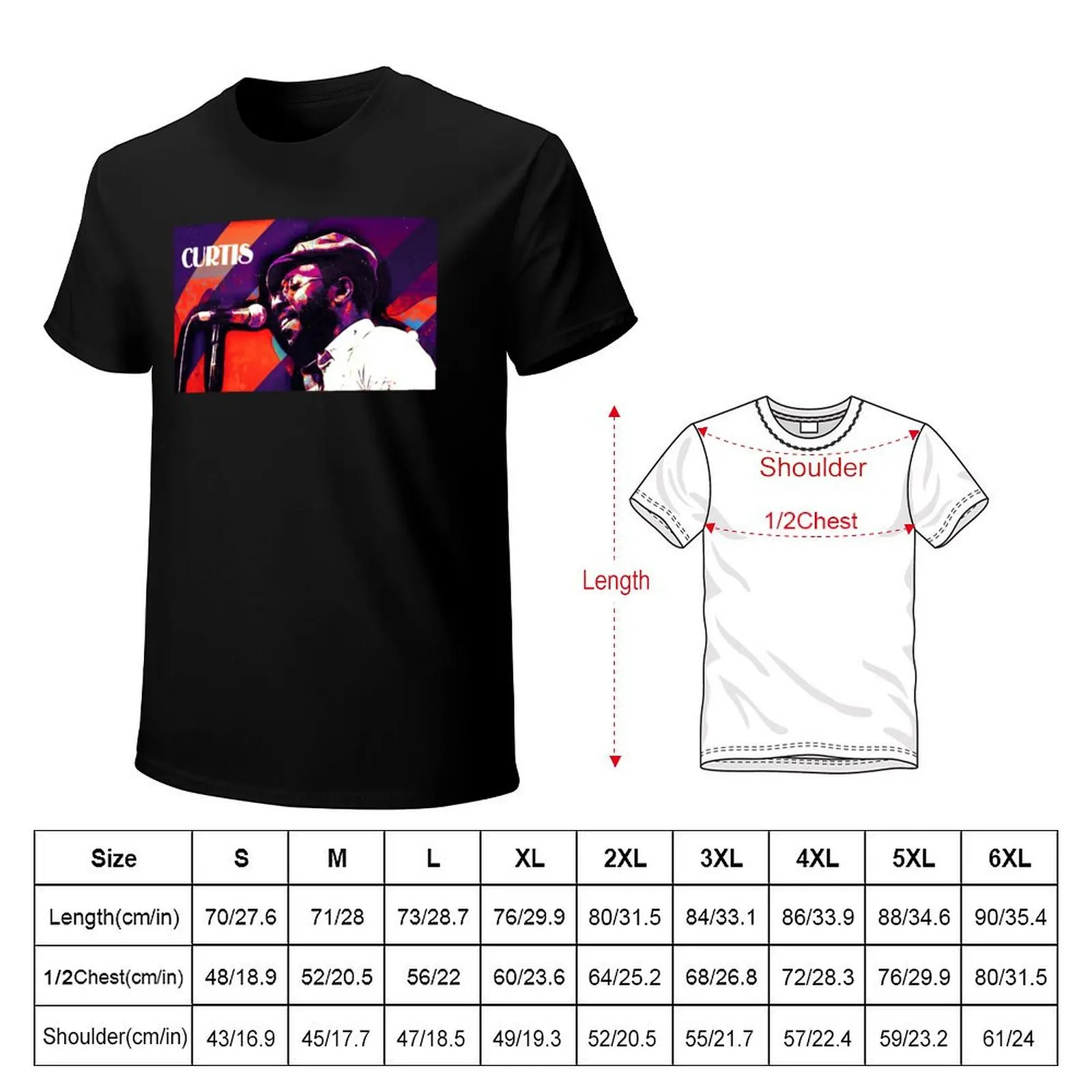 Curtis Mayfield - Superfly Soul Funk T-Shirt man t shirts graphic T-Shirt