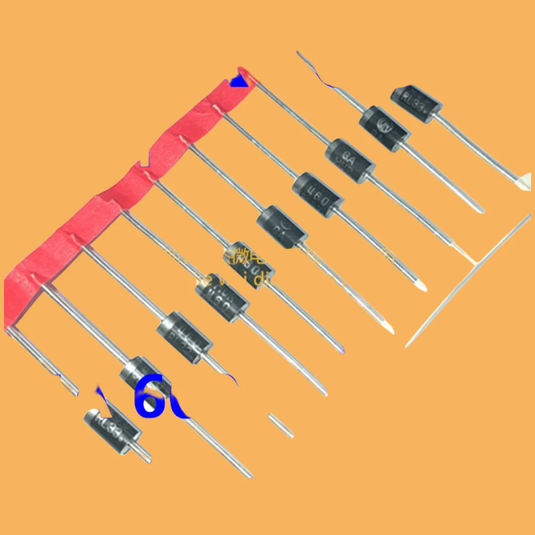 10PCS/ New original MUR460 4A/600V fast recovery rectifier diode in-line package