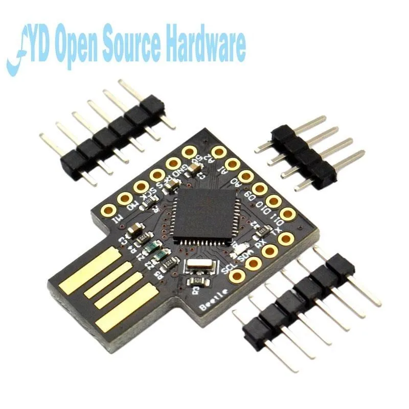 DC 5V Pro Micro Beetle Keyboard BadUSB USB ATMEGA32U4 Module Mini Development Expansion Board With Pin For Leonardo R3