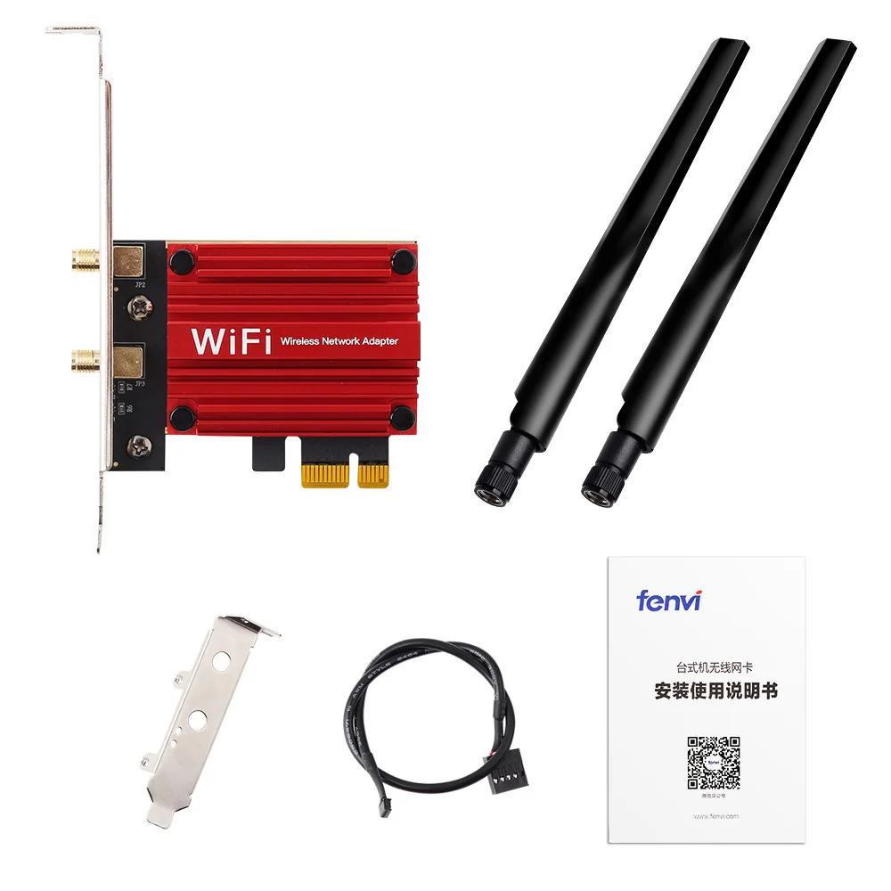 Imagem -06 - Adaptador sem Fio Pci Express 1800mbps Wi-fi Bluetooth 5.2 Dual Band 802.11ax ac Placa de Rede Windows 10 11 Mt7921