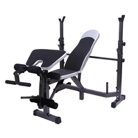 Portable Sit Up Chest Multipurpose Gym Adjustable Weight Lifting Dumbbell Bench Press Equipment