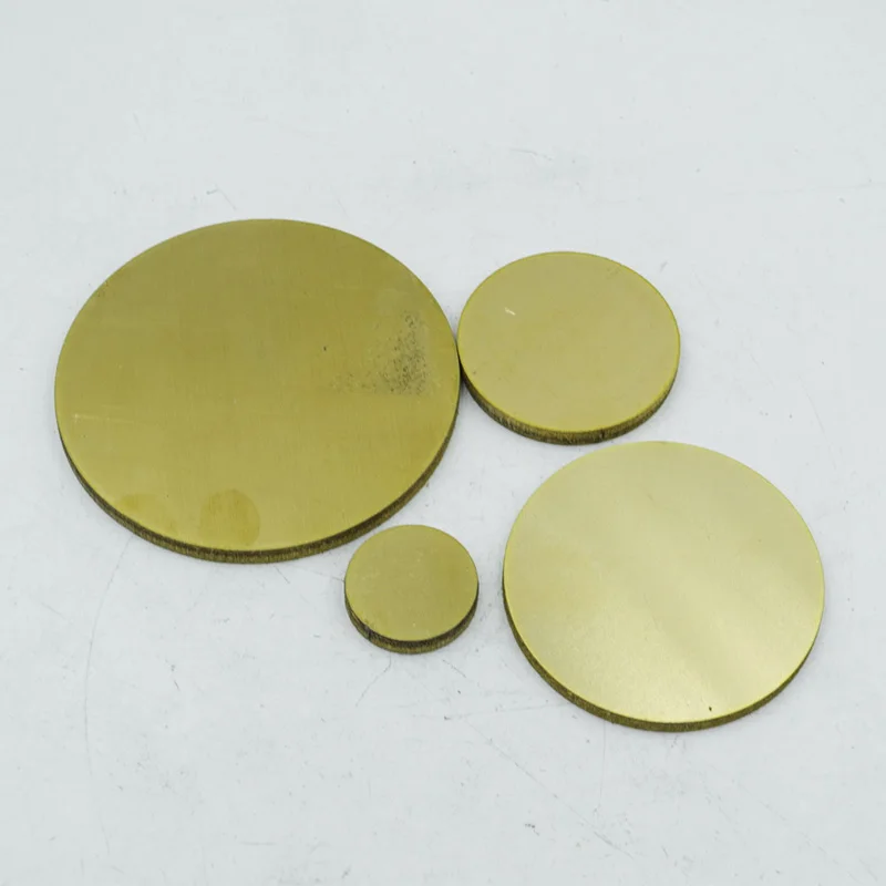 Brass Round Sheet Plate Disc 2mm 5mm 10mm 15mm 20mm 25mm 30mm 35mm 40mm 45mm 50mm 60mm 70mm 80mm 100mm 120mm 150mm 200mm