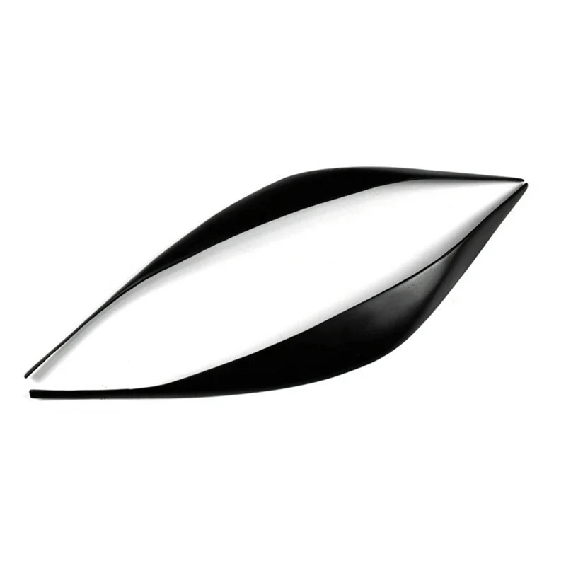 سيارة الجبهة العلوي الحاجب رئيس ضوء الجفن الحاجب الراتنج تقليم ملصق لسيارات BMW F34 GT330 GT328 GT300 2016-2019