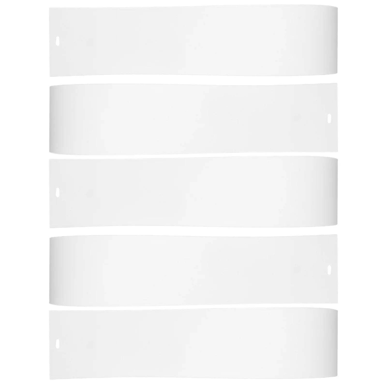 

5Pcs Vertical Blinds Replacement Slats PVC Material Repair Kit Smooth Operation for Sliding Doors Windows Vertical Blind Slats