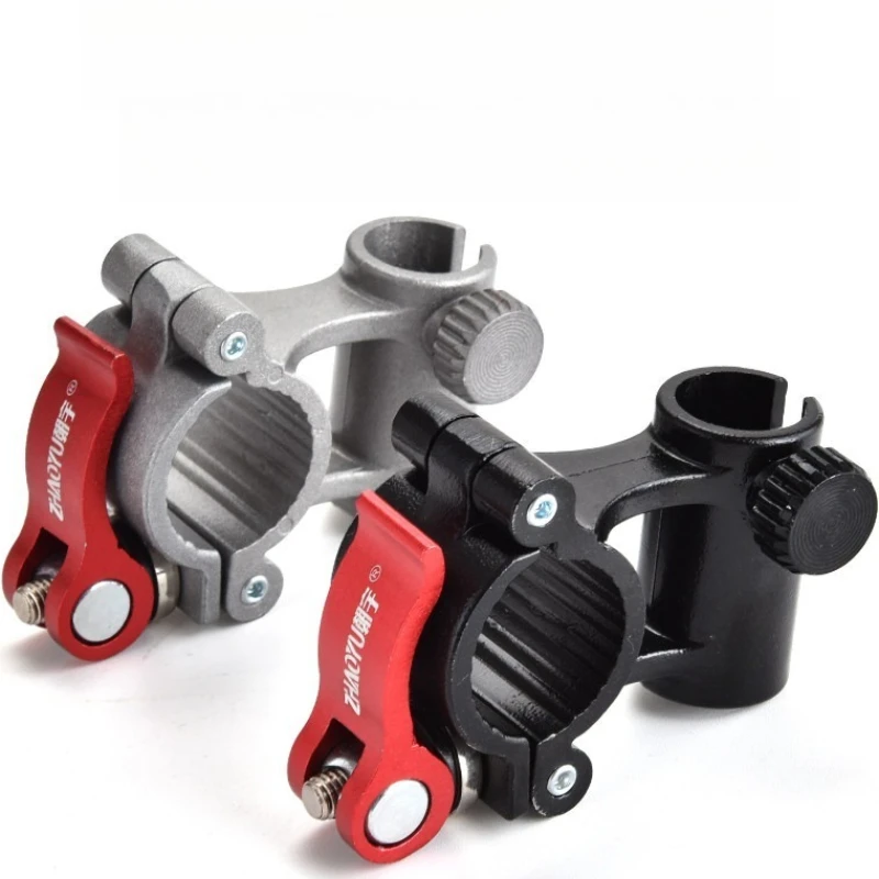 釣り椅子-ユニバーサルアクセサリー-アルミニウム合金-軽量餌引きトレイ-スナップオンラック-釣り道具-ポータブルタックル