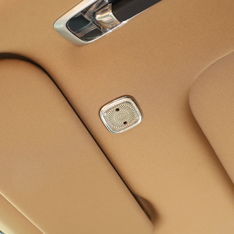 لاند روفر رينج روفر سبورت فوغ L460 2023 الفولاذ المقاوم للصدأ سقف السيارة المتكلم الديكور غطاء ملصقات اكسسوارات السيارات #3