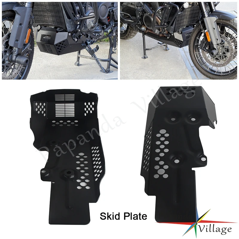 Motorcycle Skid Plate Heavy-Duty Engine Chassis Guard Protector Cover For Harley Pan America 1250 RA1250 Special RA1250S 21-2023