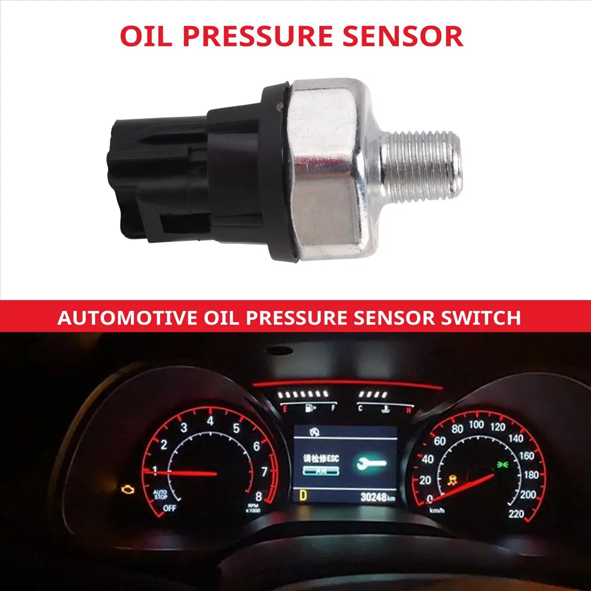 Super Sale Car Oil Pressure Sender Switch Sensor for Lexus Toyota Scion Subaru Pontiac Geo 83530-60020