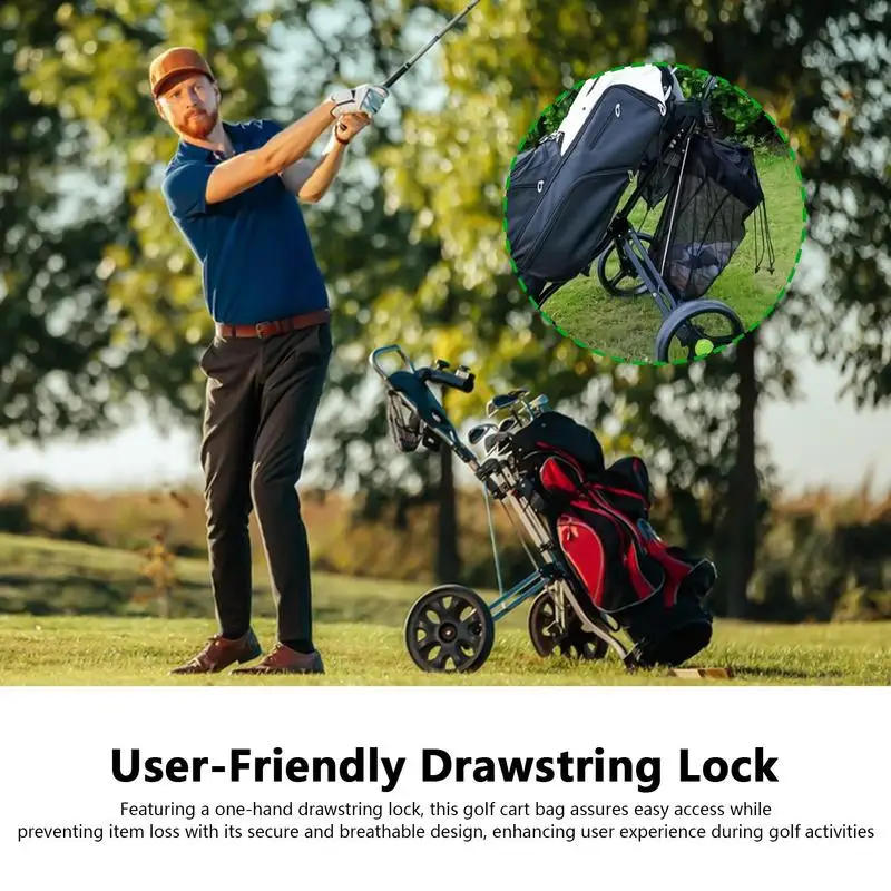 

Сумка для гольф-кара, мужская сумка для гольф-кара, органайзер, корзина, сетчатый держатель, большая вместимость для детей, женщин, прогулок, мальчиков, путешествий, игроков в гольф