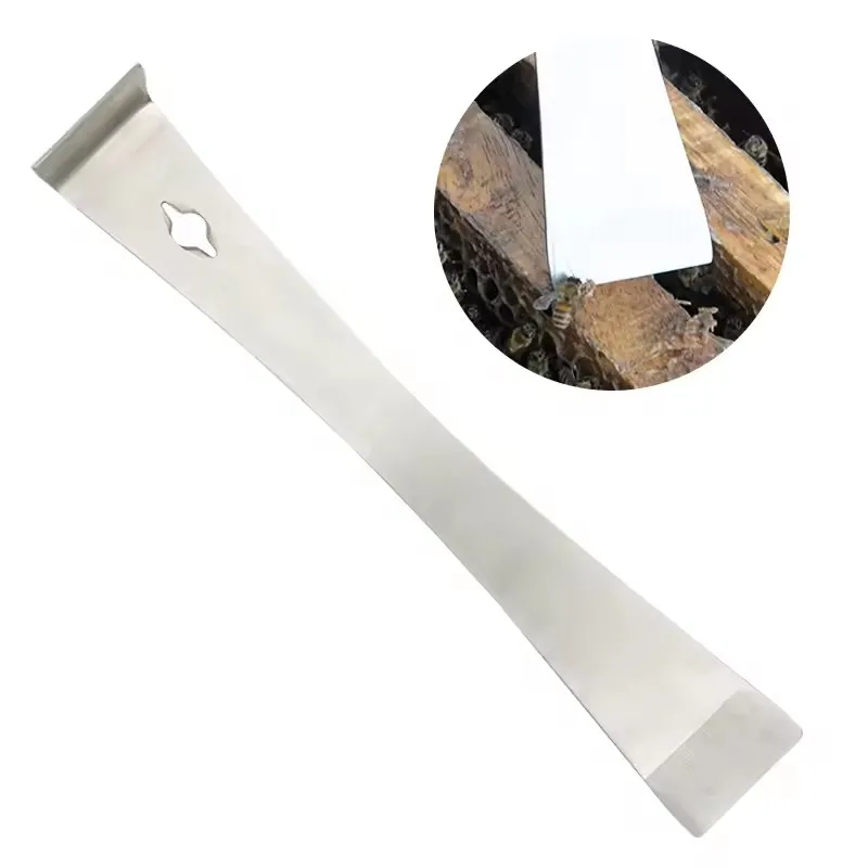 1Pc Stainless Bee Hive Scraper Flat Knife Multifunctional Crowbar Beekeeper Honey Extractor Beekeeping Tools