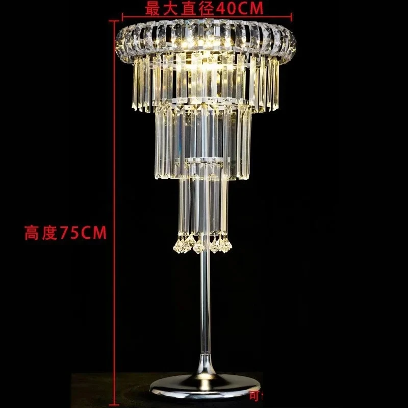 2/6/8/10pcs illuminated acrylic vase wedding decoration table center piece Canderabra birthday party vase holder home decoration