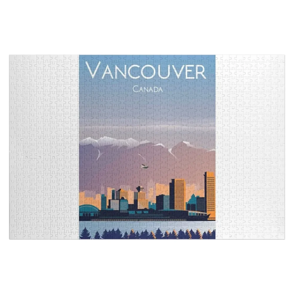 Vancouver Canada Jigsaw Puzzle Personalized For Kids Jigsaw Pieces Adults Puzzle