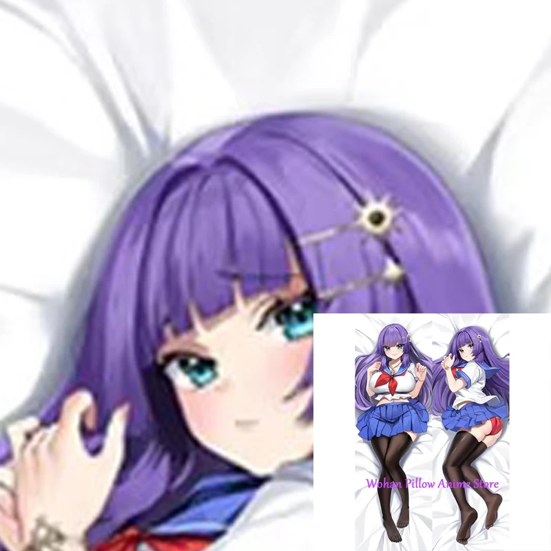 

Dakimakura Anime Pillow Cover improv1sed Double Sided Print Life-size Halloween Decoration