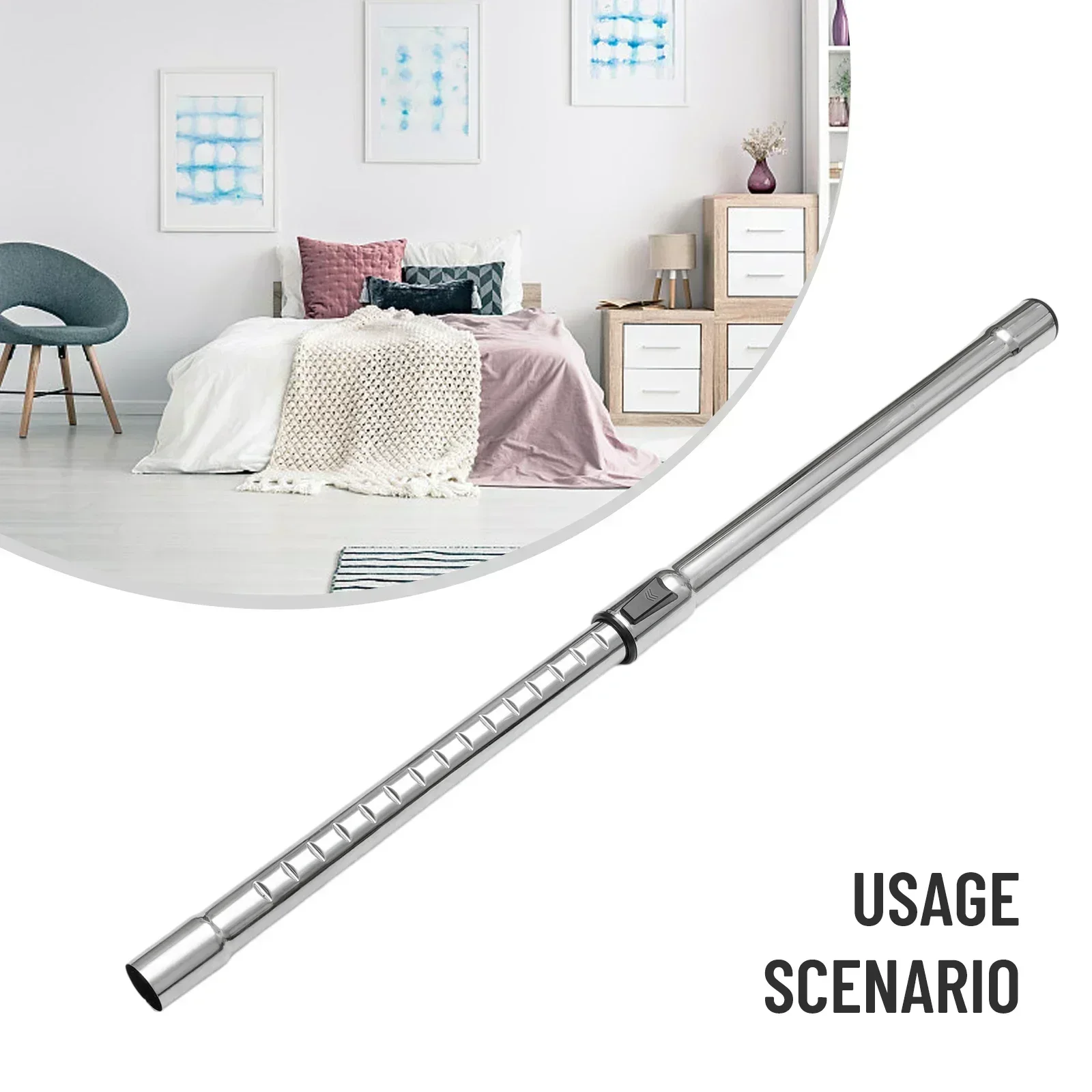 Vacuum Cleaner Accessories 35mm UniversalTelescopic Rods For ForLG For Miele Vacuum Cleaners Spare Extension Tube Pipe