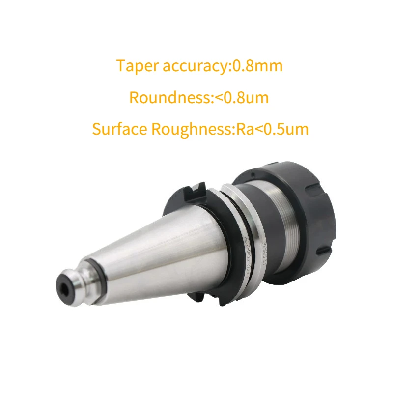 Taper Accuracy 0.8mm Steel Material Dynamic Balance G2.5 CAT40 Tool Holder  for CNC Machine Tool