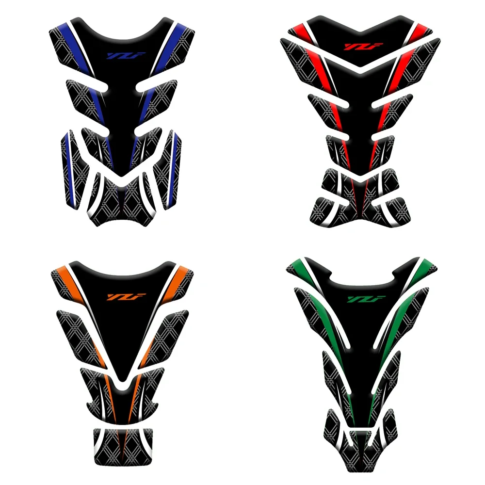 

For YZFR1 YZF R1 YZF1000 2002 2003 2004 2005 2006 Stickers Oil Gas Fuel Tank Pad Decals Protector Triple Clamp Motorcycle