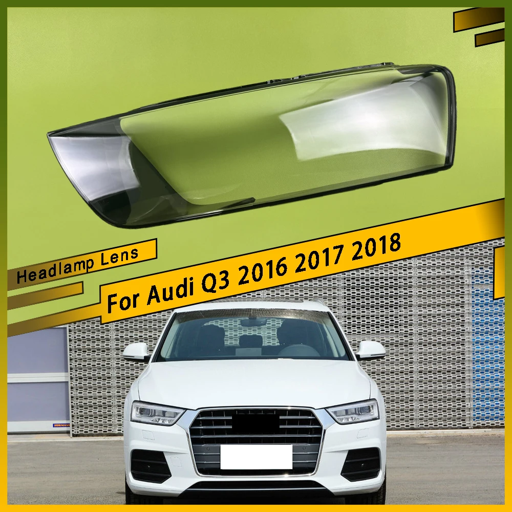 

Передняя линза автомобиля, крышка фары, корпус фары, прозрачный абажур, крышка фары для Audi Q3 2019-2024