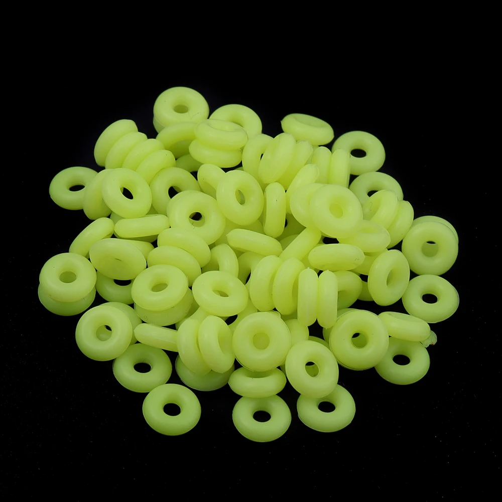 100 Stück Silikon-Gummi-Stopper-Ringe, bunte runde Positionierungsperlen für DIY-Schmuckherstellung, Armbänder, Halsketten, Zubehör – Detail 18