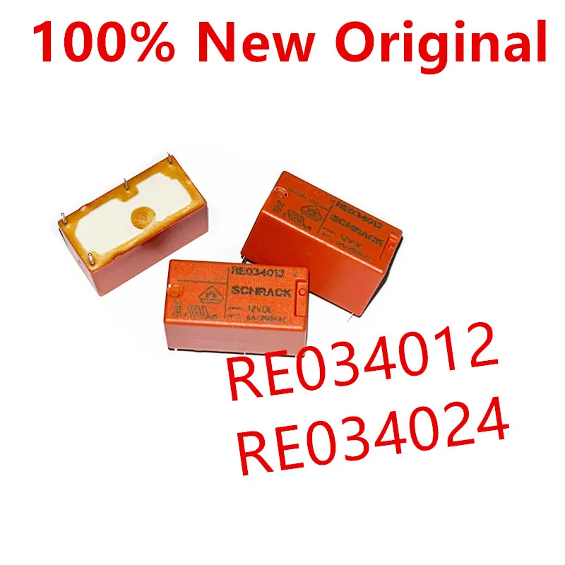 10piece  RE034012 、RE034024  DIP-4  New universal power relay