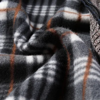 Autumn Winter Warm Cardigan Men Fleece Sweaters Full Zip Jackets Slim Fit Luxury Brand Knitted Sweater Coat American Jersey 2