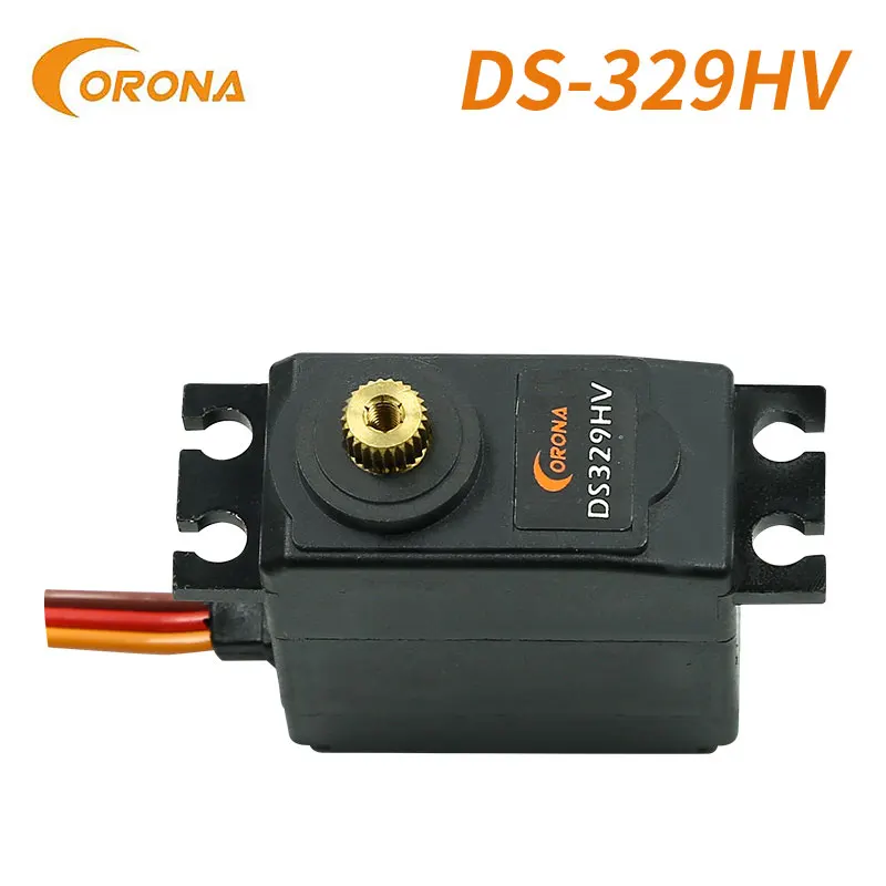 4 Stück Corona DS329HV 4,5 kg 0,09 Sek. 32 g Digitaler Mini-Servo mit Metallgetriebe für RC-Flugzeuge mit festen Flügeln – Detail 1