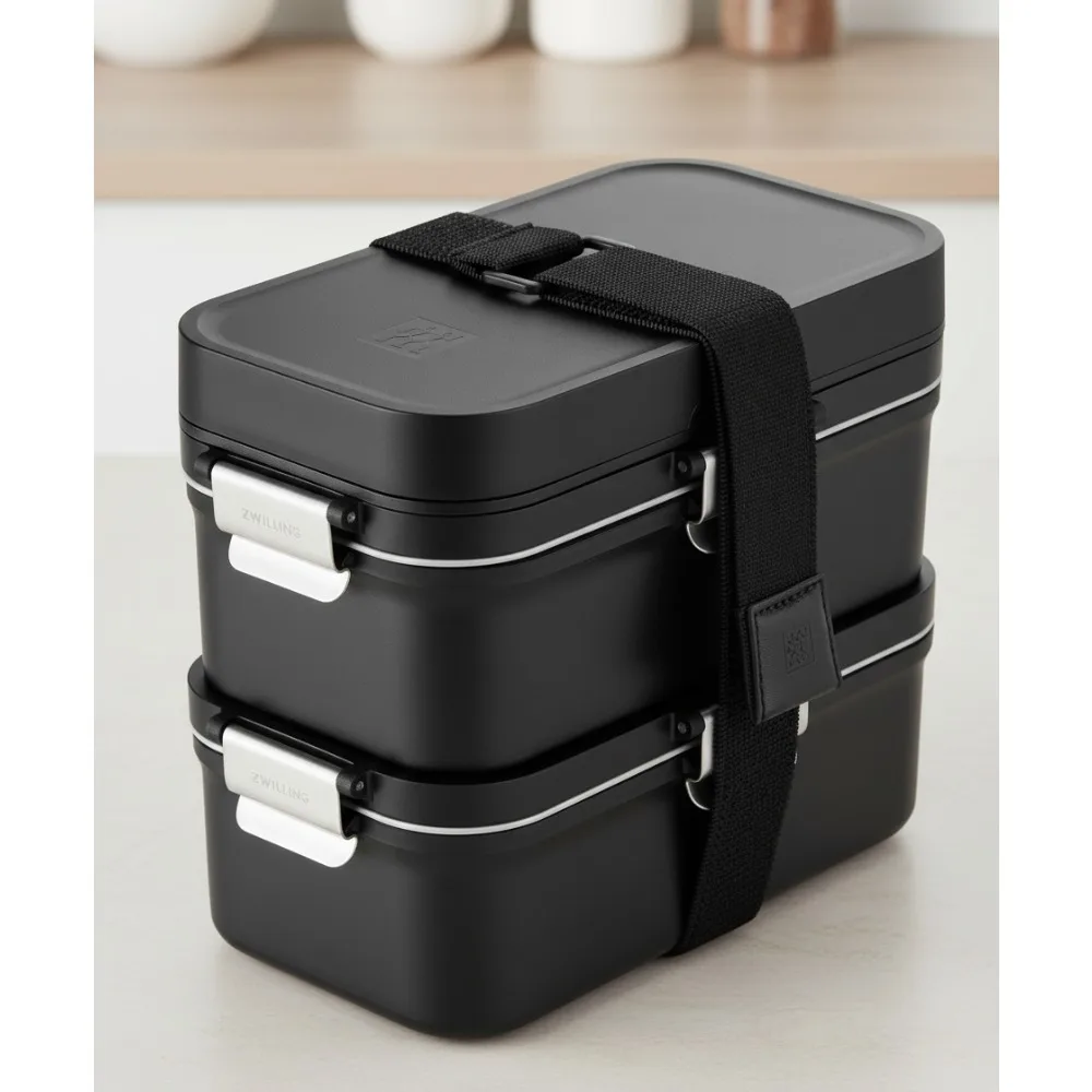 

Набор вакуумных герметичных ланч-боксов с столовыми приборами — герметичные пластиковые контейнеры без BPA для свежих еды на работе