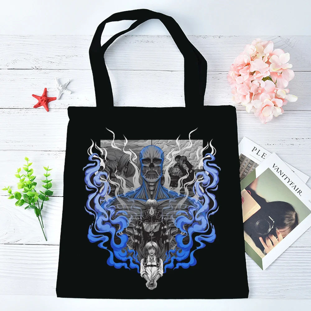 bolsa-tote-attack-on-titan-bolsas-de-compras-de-tecido-sacola-de-lona-bolsa-de-compras-feminina