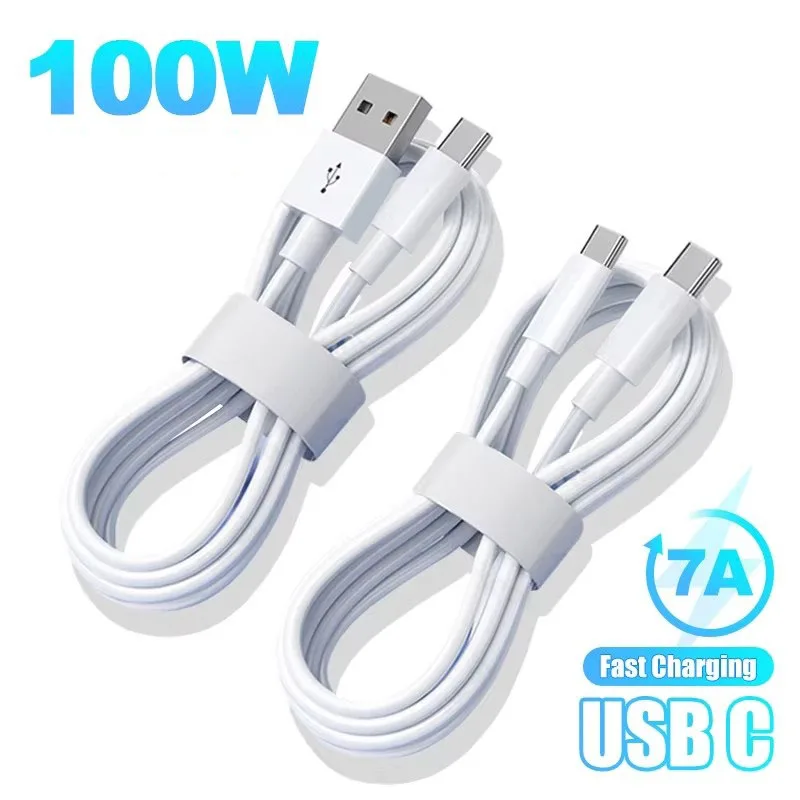 

1/5/10 шт. 7A 100 Вт USB-кабель типа C для сверхбыстрой зарядки для Huawei Xiaomi Samsung USB-кабели для быстрой зарядки зарядного устройства Шнур для передачи данных