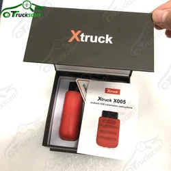 Xtruck X005 ECU Forced Regeneration of DPF Heavy Duty Truck Diagnostic Tool For SHACMAN SINOTRUK DongFeng FAW WEICHAI